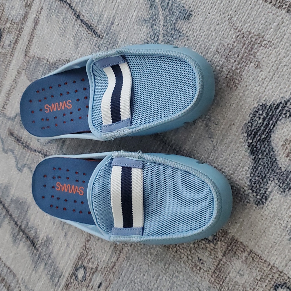 Swims Slip On Loafers Shoes in Blue Sz6 - Picture 2 of 8